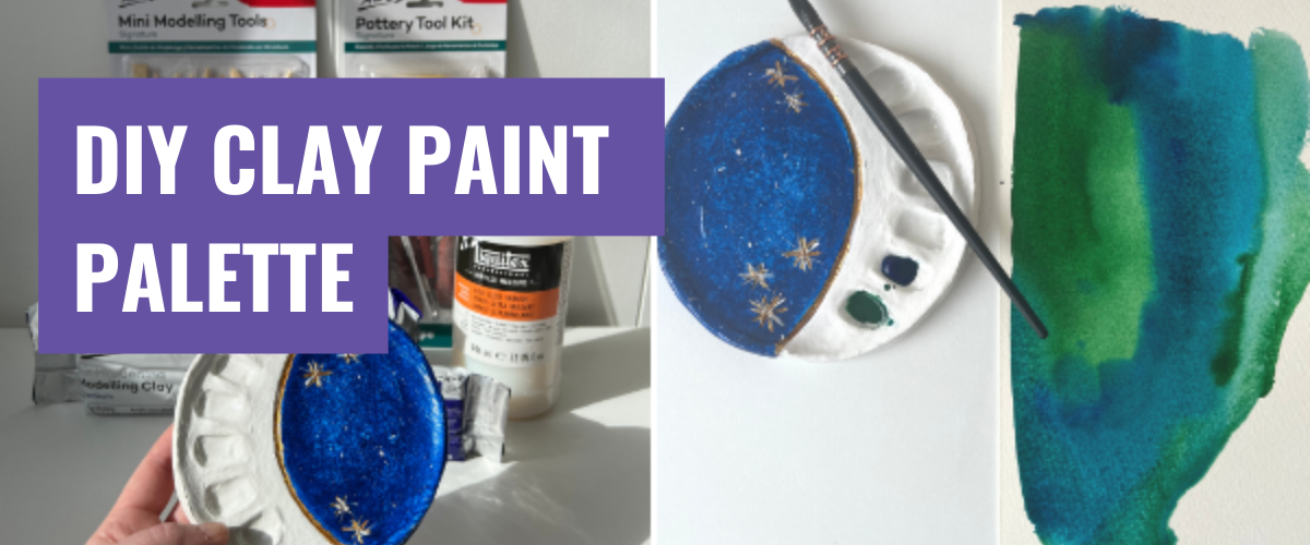 Art Shed Blog Sculpting and Modelling DIY Clay Paint Palette